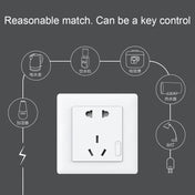 Original Xiaomi Youpin Aqara Smart Light Control Wall Socket (ZigBee Version) Plug, Work with Xiaomi Multifunctional Gateway (CA1001) Mihome APP Control(White) Eurekaonline