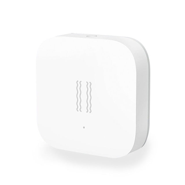 Original Xiaomi Youpin Aqara Zigbee Shock Sensor Mijia Aqara Smart Motion Sensor Vibration Detection Alarm Monitor for Xiaomi Smart Home Suite Devices (CA1001)(White) Eurekaonline