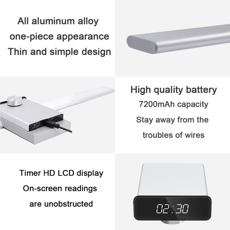 Original Xiaomi Youpin EZVALO 4W 4000K White Light LED Wireless Smart Cabinet Light Kitchen Induction Light with Timer Function(Silver) Eurekaonline