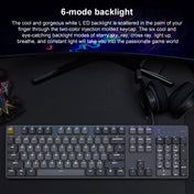 Original Xiaomi Youpin G06 104 Keys MIIIW Gravity Wired Gaming Mechanical Keyboard (Dark Gray) Eurekaonline