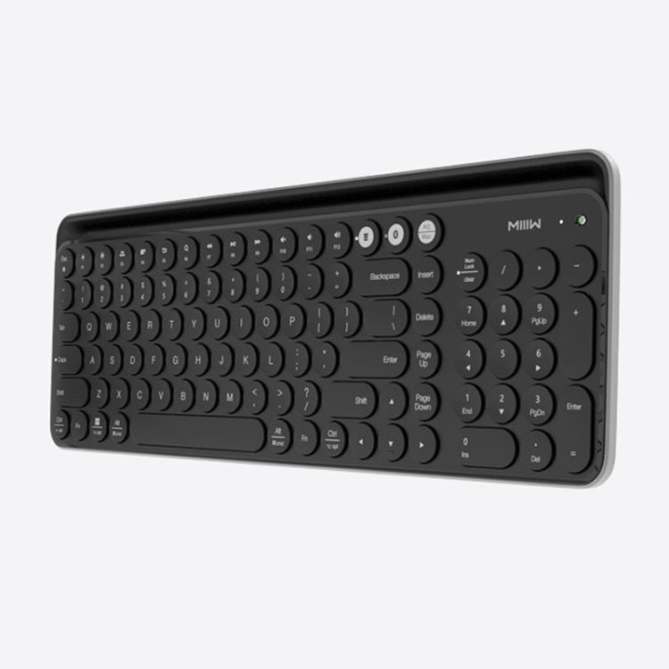 Original Xiaomi Youpin MIIIW 102 Keys Bluetooth + 2.4GHz Wireless Dual Modes Keyboard(Black) Eurekaonline