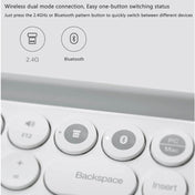 Original Xiaomi Youpin MIIIW 102 Keys Bluetooth + 2.4GHz Wireless Dual Modes Keyboard(Black) Eurekaonline