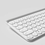 Original Xiaomi Youpin MIIIW 102 Keys Bluetooth + 2.4GHz Wireless Dual Modes Keyboard(White) Eurekaonline