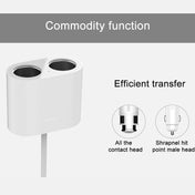 Original Xiaomi Youpin ROIDMI 2 in 1 120W 10A Car Cigarette Lighter + Dual USB Port Quick Charge Car Charger(White) Eurekaonline