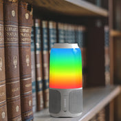 Original Xiaomi Youpin V03 Wireless Bluetooth Speaker with Colorful Light, Support Hands-free / AUX(White) Eurekaonline