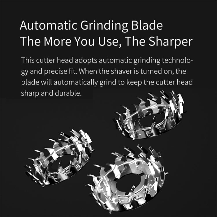 Original Xiaomi Youpin Yingqu Blackstone3 Men Portable Face Care Three Cutter Heads Electric Shaving Razor Eurekaonline