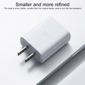 Original Xiaomi Youpin ZMI 20W Quick Charger Power Adapter with Type-C / USB-C to 8 Pin Charging Cable, US Plug(White) Eurekaonline