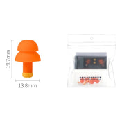 Original Xiaomi Youpin jordan &judy Portable Soundproof Noise Reduction Earplugs(Orange) Eurekaonline