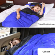 Outdoor Camping Sleeping Bag Splicing Indoor Cotton Sleeping Bed, Size: 210x80cm, Weight: 2.2kg (Blue) Eurekaonline