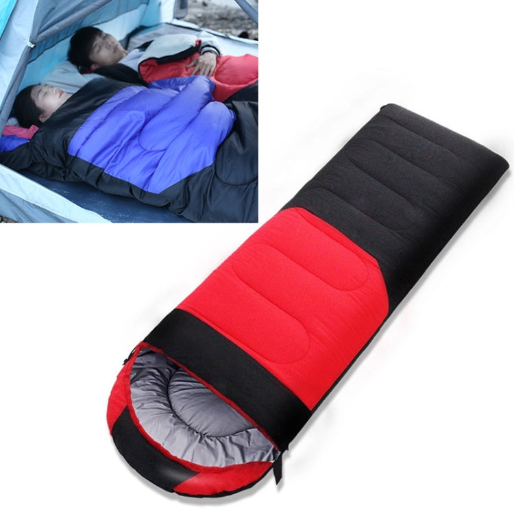 Outdoor Camping Sleeping Bag Splicing Indoor Cotton Sleeping Bed, Size: 210x80cm, Weight: 2.2kg (Red) Eurekaonline