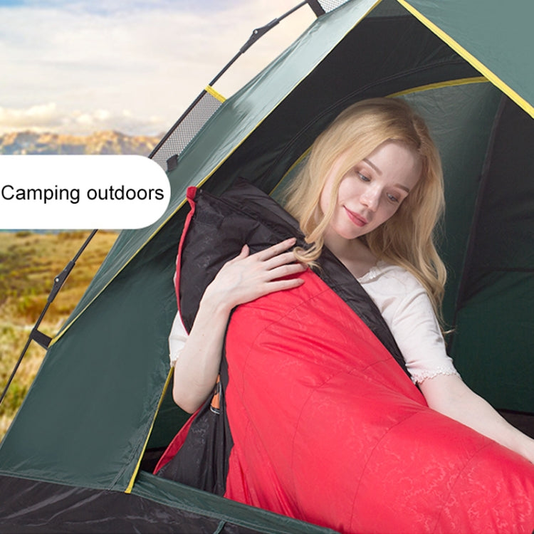 Outdoor Camping Sleeping Bag Splicing Indoor Cotton Sleeping Bed, Size: 210x80cm, Weight: 2.2kg (Red) Eurekaonline