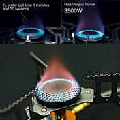 Outdoor Camping Tool Camp Stove BBQ Cooking Portable Gas Stove Split Gas Furnace Eurekaonline