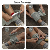 Outdoor Elastic Tourniquet Camping First Aid Vacuum Compression Bandage(Large) Eurekaonline