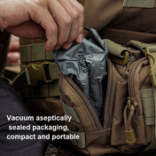 Outdoor Elastic Tourniquet Camping First Aid Vacuum Compression Bandage(Small) Eurekaonline