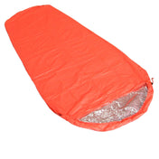 Outdoor Hiking Camping Heat-Reflective Thermal Insulation Sleeping Bag Emergency Blanket Mummy 210cm x 83cm Eurekaonline