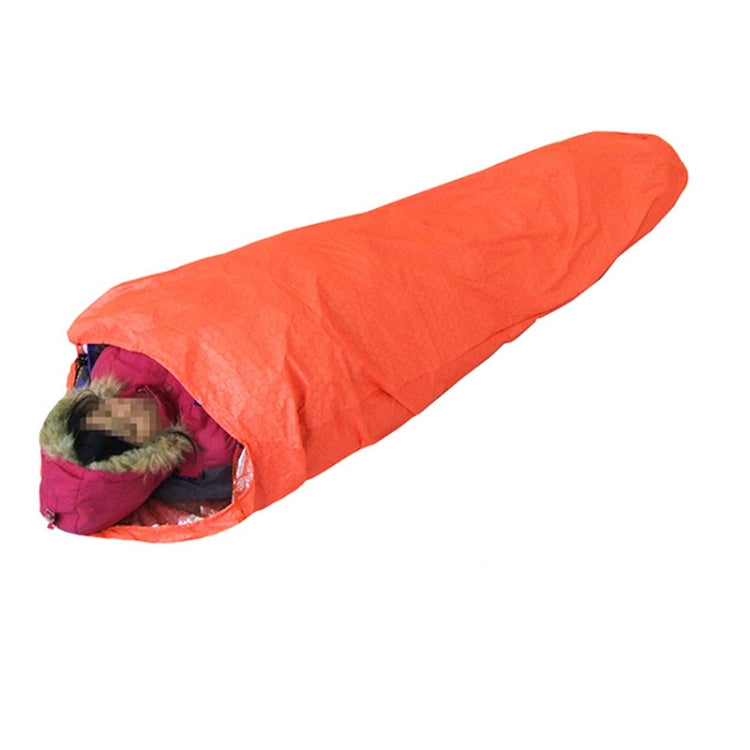 Outdoor Hiking Camping Heat-Reflective Thermal Insulation Sleeping Bag Emergency Blanket Mummy 210cm x 83cm Eurekaonline