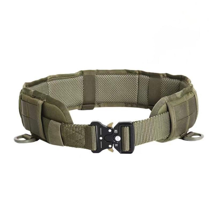 Outdoor Hunting Belt Nylon Waist Belt,Spec: Belt + Corset  Army Green Eurekaonline