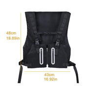 Outdoor Luminous Cycling Sports Vest Bag, Size: Free Size(White) Eurekaonline