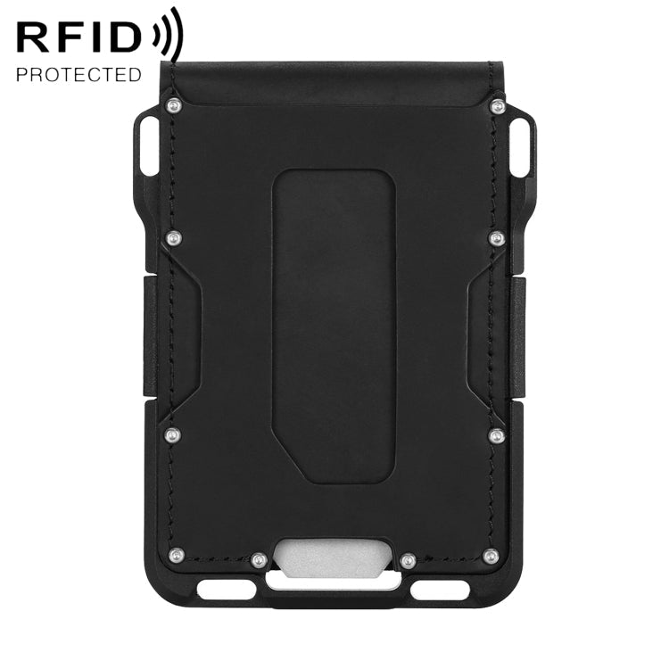 Outdoor Multi-function RFID Aluminum Alloy Tool Card Holder(Black) Eurekaonline