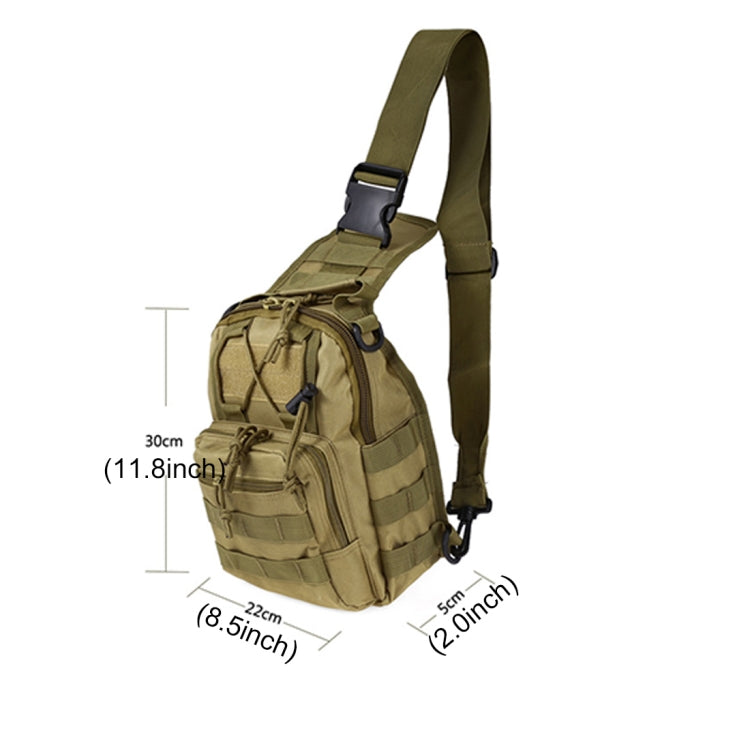 Outdoor Multipurpose Unisex 600D Military Backpack Camping Hiking Hunting Camouflage Backpack Bag, Size: 30*22*5.0cm Eurekaonline