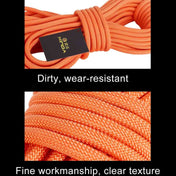 Outdoor Rock Climbing Hiking Accessories High Strength Auxiliary Cord Safety Rope, Diameter: 9.5mm, Length: 20m, Random Color Eurekaonline