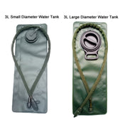 Outdoor Sports Cycling Water Bag Multifunctional Backpack, Color: Large Diameter Water Tank+Black Eurekaonline