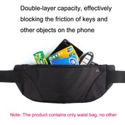 Outdoor Sports Running Ultra-light Large-capacity Close-fitting Phone Waist Bag(Grey) Eurekaonline