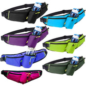 Outdoor Sports Water Bottle Waist Bag Multifunctional Fitness Running Mobile Phone Invisible Waist Bag(Violet) Eurekaonline