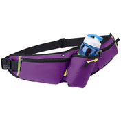 Outdoor Sports Water Bottle Waist Bag Multifunctional Fitness Running Mobile Phone Invisible Waist Bag(Violet) Eurekaonline
