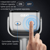 Ozio Car Charger Cigarette Lighter With USB Plug Car Charger, Model: Y48Q 6.5A Black Eurekaonline