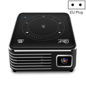 P11 4K HD DLP Mini 3D Projector 4G + 32G Smart Micro Convenient Projector, Style:EU Plug(Black) Eurekaonline