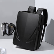 PC Hard Shell Computer Bag Gaming Backpack For Men, Color: Double-layer Black Eurekaonline