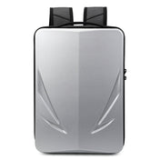 PC Hard Shell Computer Bag Gaming Backpack For Men, Color: Double-layer Silver Eurekaonline