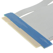 PCI 32bit Riser Card Extender Flexible Cable Ribbon Adapter, Cable Length: 15cm Eurekaonline