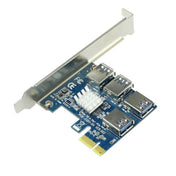 PCI-e 4 Ports USB 3.0 Expansion Card Eurekaonline