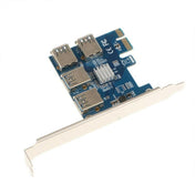 PCI-e 4 Ports USB 3.0 Expansion Card Eurekaonline