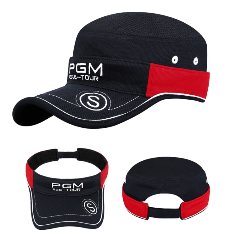 PGM Golf Men and Women Sunscreen Breathable Multi-function Hat(Navy Blue) Eurekaonline