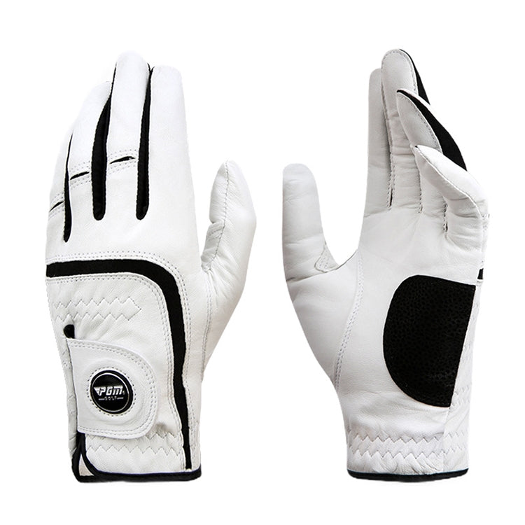 PGM Golf Sheepskin Breathable Non-slip Single Gloves for Men (Color:Left Hand Size:26) Eurekaonline