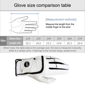PGM Golf Sheepskin Breathable Non-slip Single Gloves for Men (Color:Right Hand Size:22) Eurekaonline
