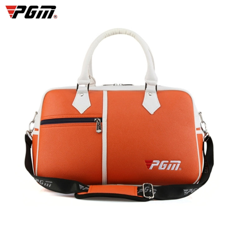 PGM Golf Ultra Light Portable PU Ball Bag Large Capacity Clothes Bag(Orange) Eurekaonline
