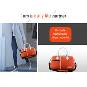 PGM Golf Ultra Light Portable PU Ball Bag Large Capacity Clothes Bag(Orange) Eurekaonline