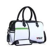 PGM Golf Ultra Light Portable PU Ball Bag Large Capacity Clothes Bag(White) Eurekaonline