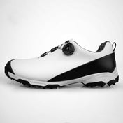 PGM Golf Waterproof Rotary Buckle Shoe Sneakers for Men (Color:Black Size:42) Eurekaonline