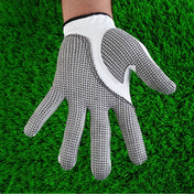 PGM Left Hand Sheepskin Anti-slip Particle Golf Men Gloves, Size: 25# Eurekaonline