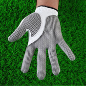 PGM Right Hand Sheepskin Anti-slip Particle Golf Men Gloves, Size: 25# Eurekaonline