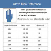 PGM Right Hand Sheepskin Anti-slip Particle Golf Men Gloves, Size: 26# Eurekaonline