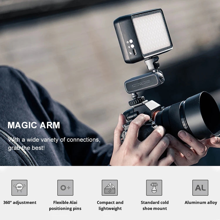 PGYTECH 360 Degree Adjustment Magic Arm Bracket Mount for SLR Camera (Grey) Eurekaonline