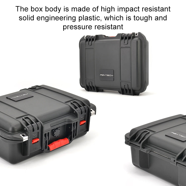 PGYTECH P-SP-101 Shockproof Waterproof Explosion-proof Hard Box Carrying Case for DJI Shark (Black) Eurekaonline