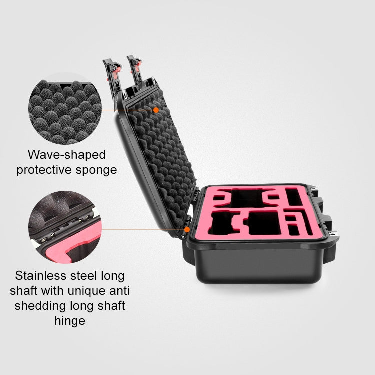 PGYTECH P-SP-101 Shockproof Waterproof Explosion-proof Hard Box Carrying Case for DJI Shark (Black) Eurekaonline