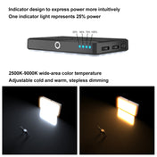 PULUZ 2500K / 9000K 120 LEDs Live Broadcast Video LED Light Photography Beauty Selfie Fill Light with Switchable 6 Colors Filters (Black) Eurekaonline